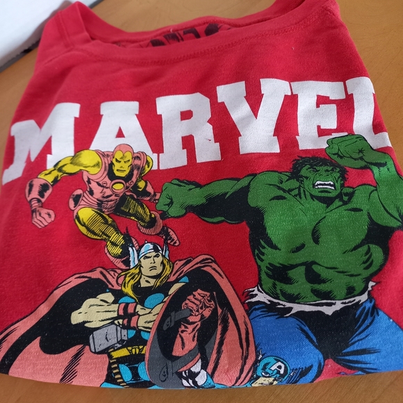 Women's long sleeve Marvel heroes shirt sweater comics SMALL S hulk thor iron - Picture 11 of 11